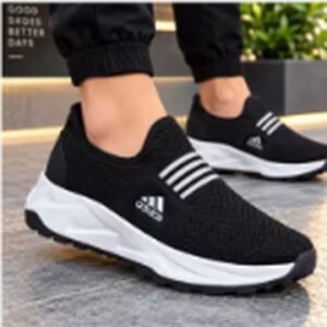 Men’s Casual Running Sneakers – Black