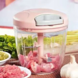 Manual Food Chopper with Storage Bowl