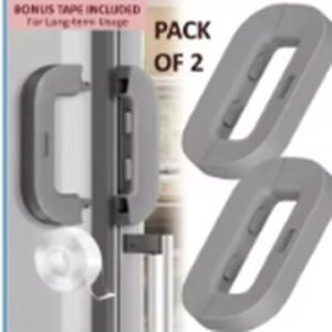 Adhesive Fridge Door Lock – Pack of Two